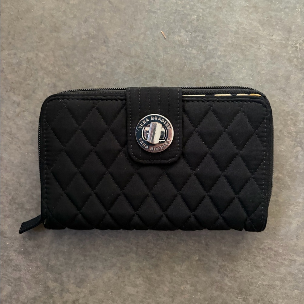 Vera Bradley Black Wallet